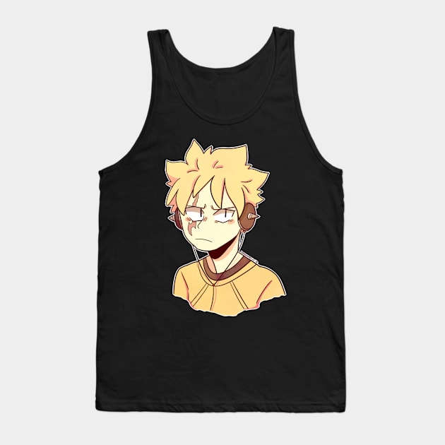 Teen Laxus sticker Tank Top by Dragnoodles